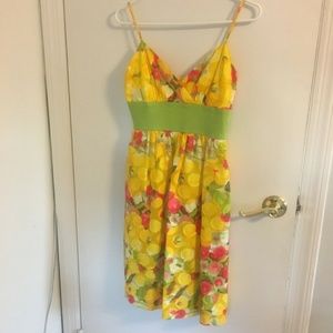 {London Times} Bright Summer Frilly Dress 💕